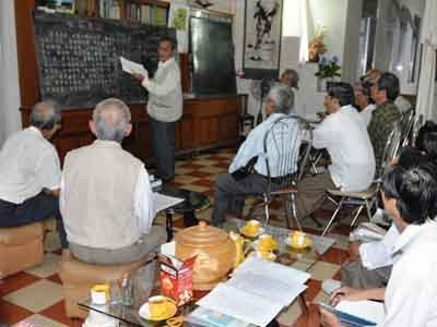 Không khí lớp học Hán-Nôm U90.