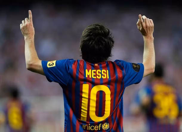 Messi tiếp tục nhân đôi niềm vui ấy.