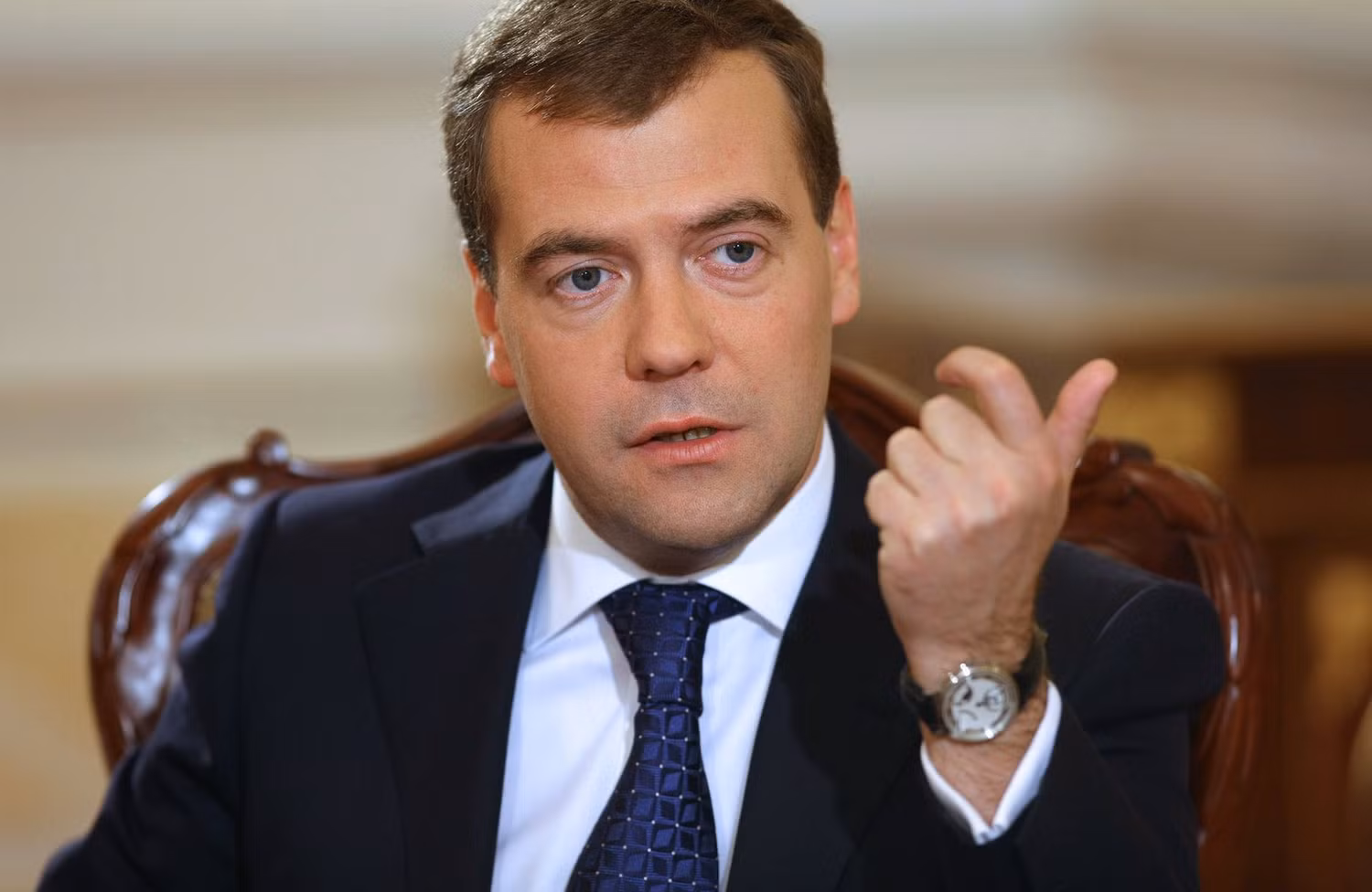 Thủ tướng Nga Dmitry Medvedev, ảnh: Fistnews. Thủ tướng Nga Dmitry Medvedev, ảnh: Fistnews.