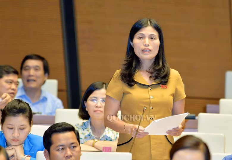 Đại biểu Hồ Thị Minh. Ảnh: Quochoi.vn