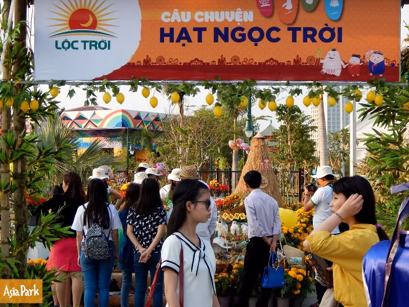 Tâm điểm là Lễ hội Hạt ngọc trời tại Asia Park.
