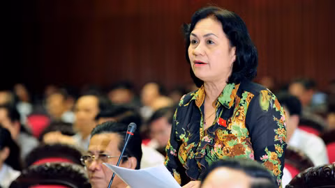 Đại biểu Nguyễn Thị Khá (Đoàn ĐB tỉnh Trà Vinh) (Ảnh: Quang Khánh) Đại biểu Nguyễn Thị Khá (Đoàn ĐB tỉnh Trà Vinh) (Ảnh: Quang Khánh)