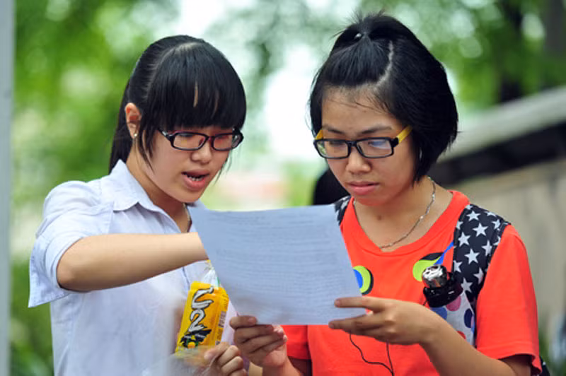 Điểm trúng tuyển vào ĐH Hòa Bình chỉ quanh mức điểm sàn. Ảnh: VNE