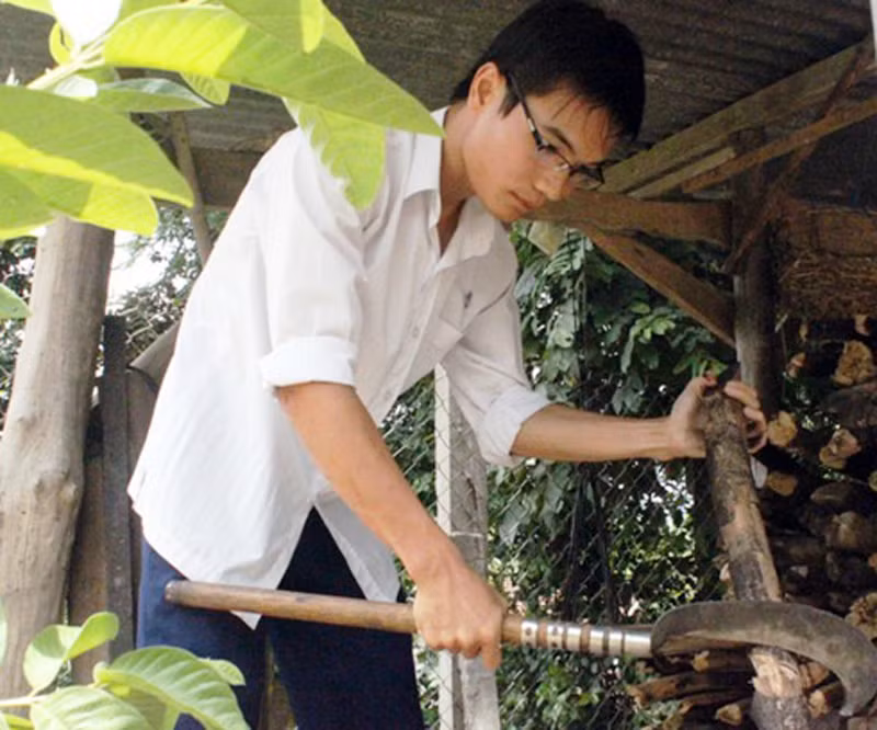 Trần Hữu Chí (Vĩnh Thạnh-Bình Định) là học sinh đầu tiên của Vĩnh Thạnh đạt danh hiệu thủ khoa hai trường đại học. Cụ thể, Chí giành 29 (Toán 10; Hóa 9,75; Sinh 9,25) khi thi vào Khoa Y của ĐH Quốc gia TP.HCM. Còn tại ĐH Kiến trúc, Chí giành 25 điểm (Toán: 8,75; Lý 9,75 và Vẽ 6,5). Chí cho rằng: "Việc luôn bám sát sách giáo khoa, lên lớp cố gắng nghe thầy cô giảng bài và không ngừng trao đổi kinh nghiệm với bạn đồng môn là rất quan trọng. Ngoài ra, em còn dành thời gian lên mạng để học. Bài học trên mạng phong phú, đa dạng và cung cấp một lượng kiến thức rất lớn”. >> NHỮNG HOTGIRL TỪNG ĐỖ THỦ KHOA ĐẠI HỌC