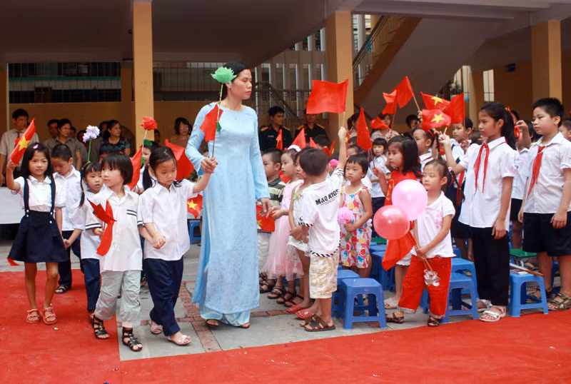 Gần 20 triệu học sinh khai giảng năm học mới