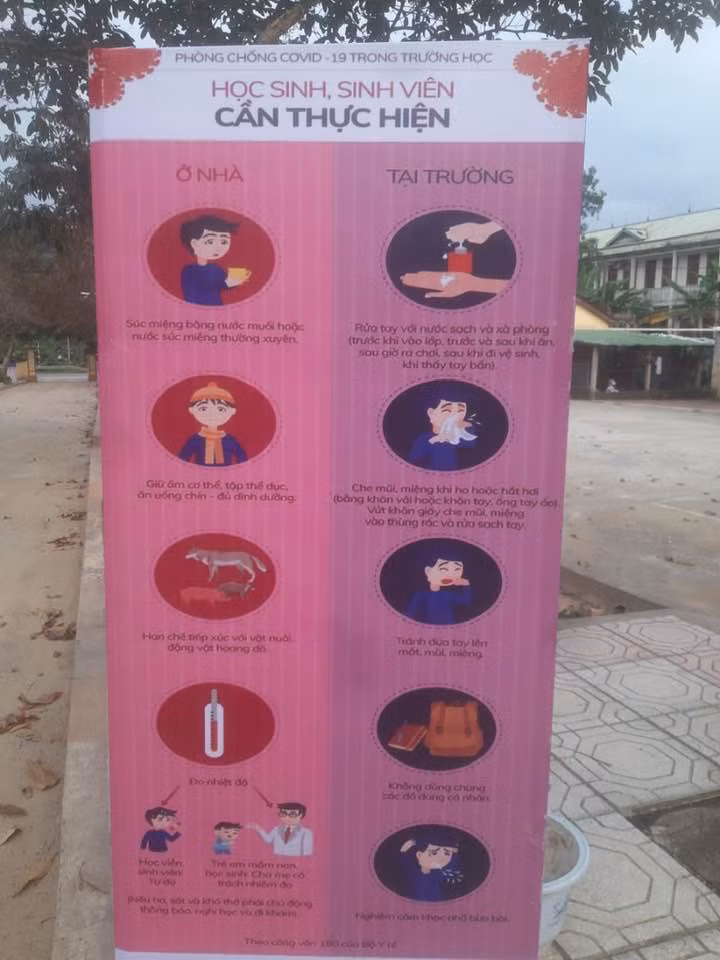 Lời khuyên thực hiện cho học sinh, sinh viên.