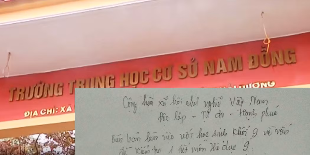 Cần xem xét lại quyết định buộc thầy giáo Nguyễn Hoài Nam chuyển trường