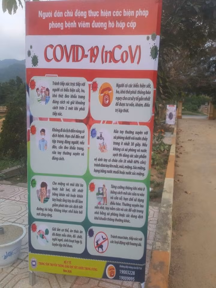 Tuyên truyền theo các quy chuẩn của Bộ Y tế.