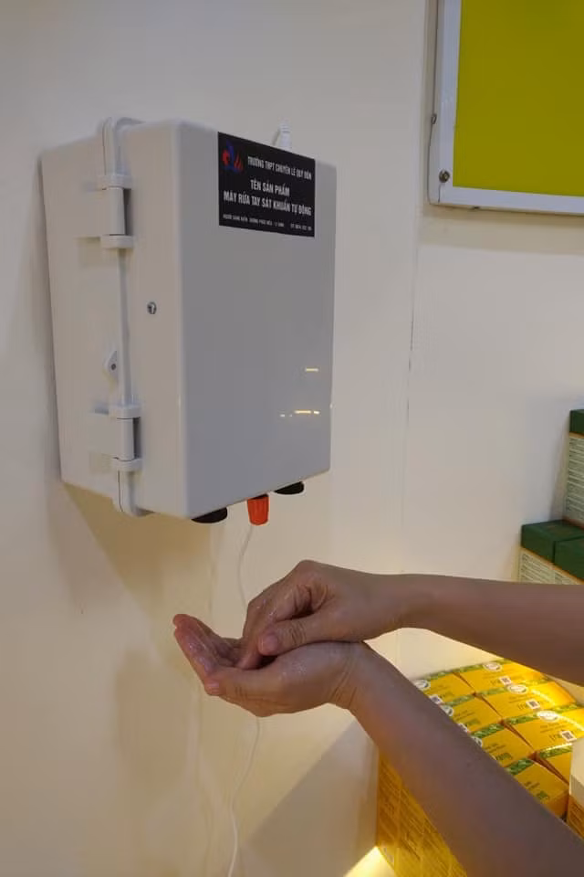 Sản phẩm của Phước Hiếu sau khi đã cải tiến. Sản phẩm của Phước Hiếu sau khi đã cải tiến.