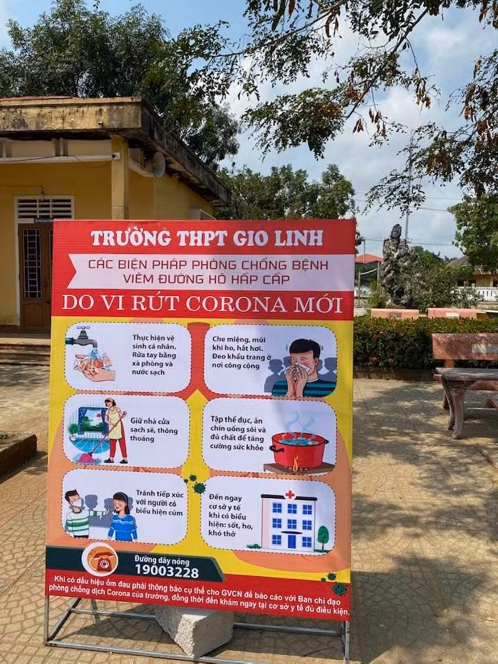 Hướng dẫn tại trường Trung học phổ thông Gio Linh.