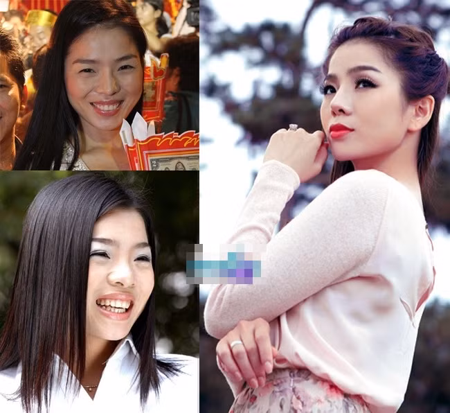 Trước đây, chiếc mũi của Lệ Quyên khá to và thô, chưa kể đến phần đầu mũi "cà chua" choáng gần hết gương mặt. Tuy nhiên, sau cuộc thẩm mỹ, chiếc mũi xấu xí lại trở thành niềm tự hào của ca sĩ "Giấc mơ có thật".