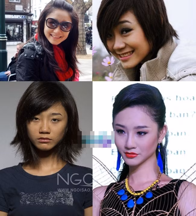 Trà My next top bị chê xấu và kém sắc hơn hẳn sau khi nâng mũi. Nhiều ý kiến cho rằng với chiếc mũi cũ trông cô tươi tắn và tự nhiên hơn nhiều.
