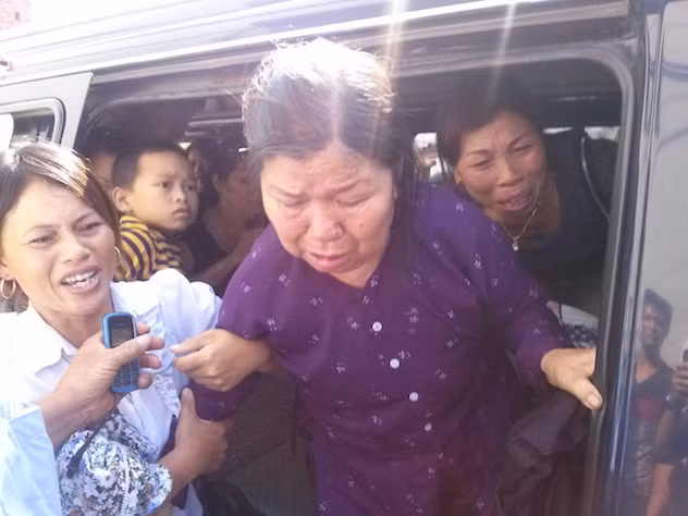Mẹ anh Chấn