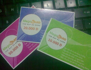 Thẻ cào đa năng MegaCard hiện nay có 6 mệnh giá: 10.000 đồng, 20.000 đồng, 50.000 đồng, 100.000 đồng, 200.000 đồng và 500.000 đồng, đáp ứng đầy đủ nhu cầu nạp tiền của khách hàng.