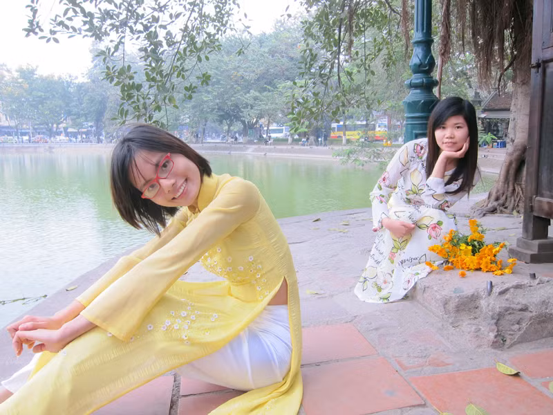 Tự hào vì là sinh viên báo chí.(Ảnh TH)