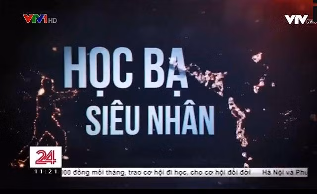 Ảnh chụp màn hình video phóng sự của Chuyển động 24h/VTV.vn phản ánh tình trạng học bạ tiểu học toàn điểm 10 mới đủ điều kiện cần để thi vào lớp 6 Trung học phổ thông chuyên Hà Nội - Amsterdam năm học 2019-2020.