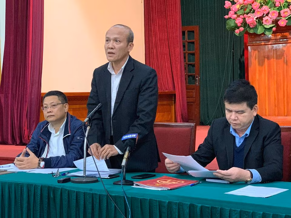 Ông Ngô Mạnh Tuấn - Phó Giám đốc Sở Giao thông vận tải thông tin về dự án. Ảnh: T.T Ông Ngô Mạnh Tuấn - Phó Giám đốc Sở Giao thông vận tải thông tin về dự án. Ảnh: T.T