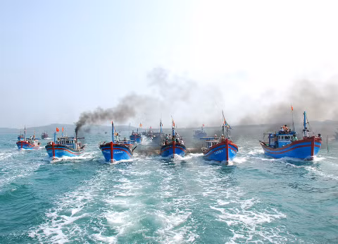Lễ hội Cầu Ngư được tổ chức vào dịp đầu xuân để cám ơn thần Nam Hải và cầu cuộc sống ấm no cho ngư dân.