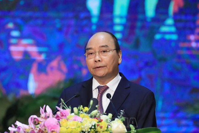 Thủ tướng phát biểu tại lễ kỷ niệm. Ảnh: TTXVN