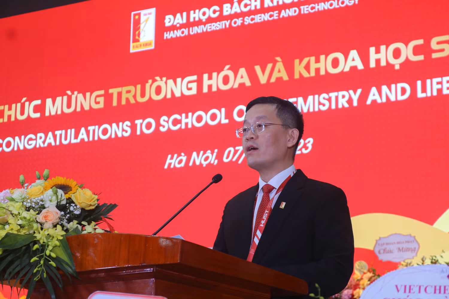 Phó giáo sư Chu Kỳ Sơn - Tân Hiệu trưởng Trường Hóa và Khoa học sự sống, Đại học Bách khoa Hà Nội. Ảnh: Doãn Nhàn
