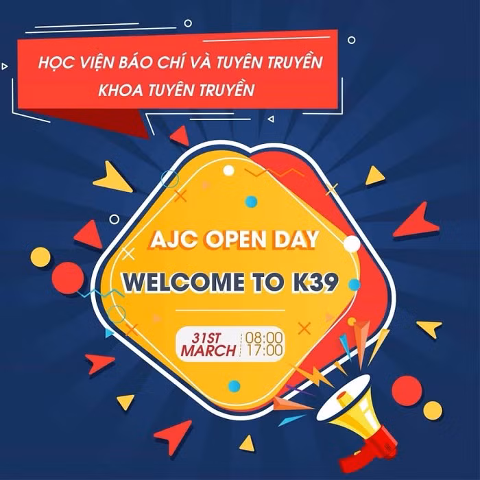 Ngày Hội Tư vấn tuyển sinh năm 2019, “AJC Open Day 2019” ngày 31/3/2019, Khoa Tuyên truyền sẽ có nhiều hoạt động chia sẻ bổ ích về ngành học cũng như các vị trí việc làm. Ảnh: Huyền Anh. Ngày Hội Tư vấn tuyển sinh năm 2019, “AJC Open Day 2019” ngày 31/3/2019, Khoa Tuyên truyền sẽ có nhiều hoạt động chia sẻ bổ ích về ngành học cũng như các vị trí việc làm. Ảnh: Huyền Anh.