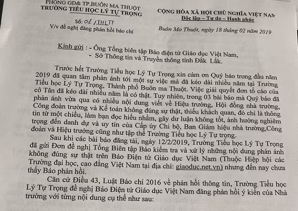 Hồ sơ sai phạm của Trường Lý Tự Trọng có dấu hiệu bị ngụy tạo (3) ảnh 3 Hồ sơ sai phạm của Trường Lý Tự Trọng có dấu hiệu bị ngụy tạo (3) ảnh 3