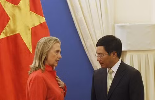 Chuyến công du Việt Nam của Ngoại trưởng Mỹ Hillary Clinton trước khi sang Campuchia tham dự diễn đàn An ninh ASEAN mở rộng