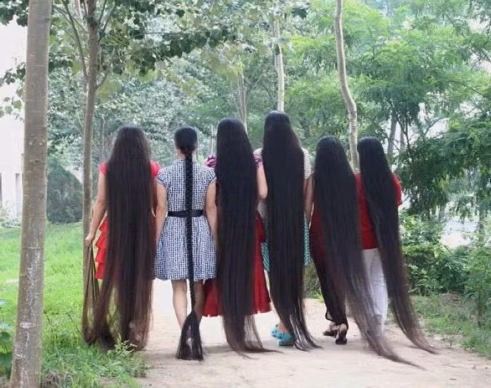 "Tóc em dài em đi trong gió" "Tóc em dài em đi trong gió"