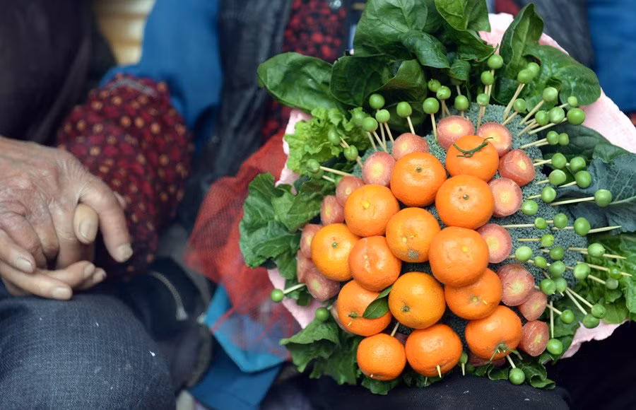 Món quà Valentine được làm bằng cả tấm lòng.