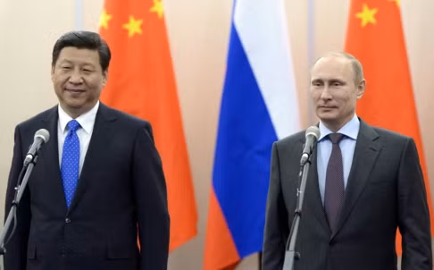 Chủ tịch nước Trung Quốc Tập Cận Bình và Tổng thống Nga Putin. Chủ tịch nước Trung Quốc Tập Cận Bình và Tổng thống Nga Putin.