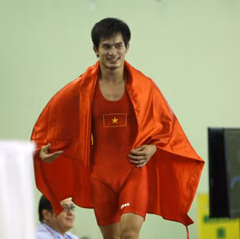 VĐV Nguyễn Huy Hà. VĐV Nguyễn Huy Hà.
