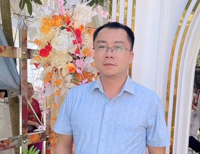 Thầy Nguyễn Tiến Thành, Hiệu trưởng Trường Trung học cơ sở Pa Tần (huyện Sìn Hồ, Lai Châu). Ảnh: NVCC.