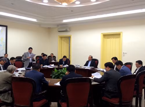 Quang cảnh buổi làm việc. Ảnh: VGP