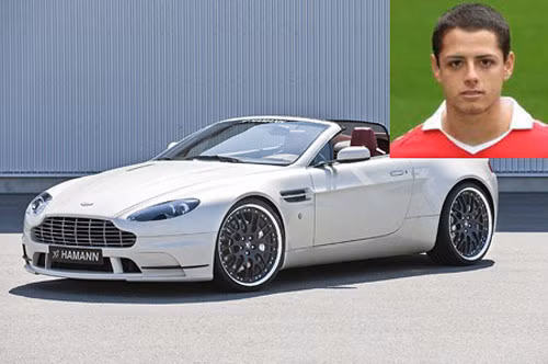 Chicharito ưa thích Aston Martin