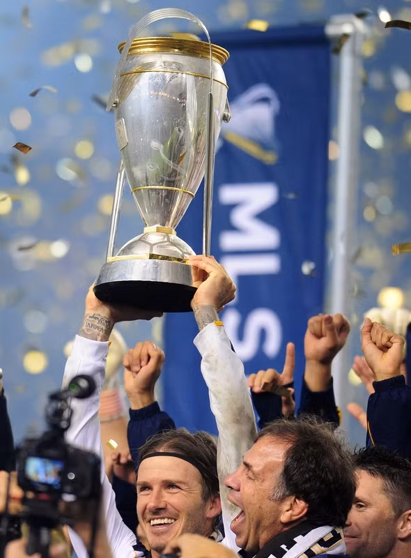 Những năm tháng tại Galaxy đã kết thúc hoàn hảo với Becks