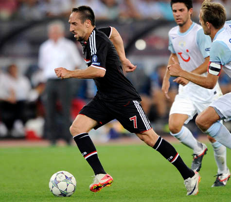 Ribery đã làm rất tốt vai trò dẫn dắt lối chơi thay Robben
