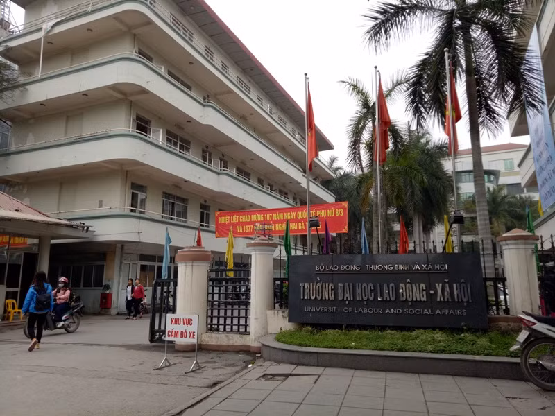 Liên tiếp trong 2 năm tuyển sinh, Trường Đại học Lao động và Xã hội sai sót đã được Bộ Giáo dục và Đào tạo thanh tra, kết luận (ảnh MC)