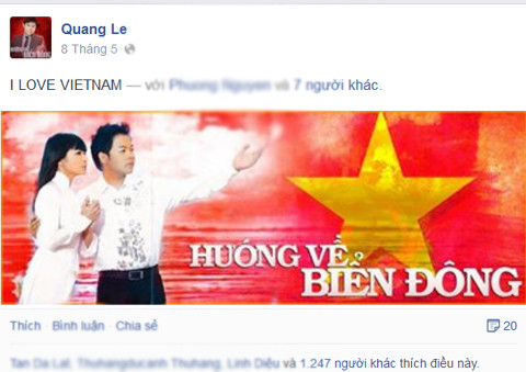 Ca sĩ Quang Lê