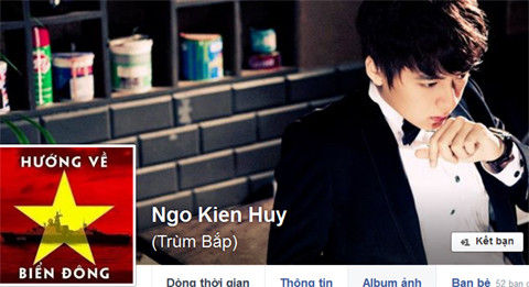 Ca sĩ Ngô Kiến Huy