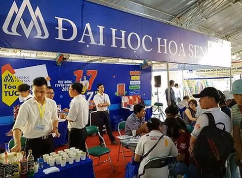 Trường Đại học Hoa Sen vừa được công nhận các thành viên của Hội đồng quản trị mới (ảnh: P.L)