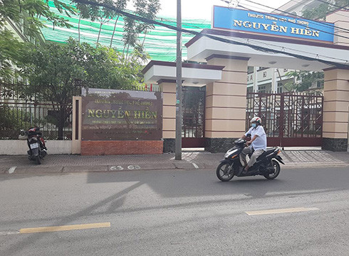 Trường trung học phổ thông Nguyễn Hiền, quận 11, Thành phố Hồ Chí Minh (ảnh: P.L)