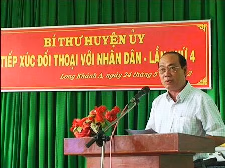 Ông Nguyễn Hồng Lâm - nguyên Bí thư huyện ủy Hồng Ngự đã bị tạm giam phục vụ công tác điều tra.