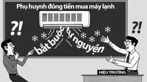 Các khoản thu không đúng quy định đầu năm học mới đang gây bức xúc cho phụ huynh, học sinh. Ảnh minh họa của NOP Các khoản thu không đúng quy định đầu năm học mới đang gây bức xúc cho phụ huynh, học sinh. Ảnh minh họa của NOP