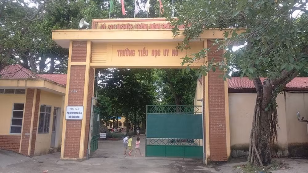 Trường Tiểu học Uy Nỗ (Đông Anh, Hà Nội). Ảnh: Trần Phương. Trường Tiểu học Uy Nỗ (Đông Anh, Hà Nội). Ảnh: Trần Phương.