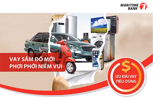 Maritime Bank dành nhiều ưu đãi hấp dẫn cho vay tiêu dùng cuối năm - ảnh nguồn Maritime Bank.