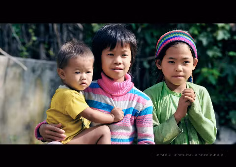 Vẻ hồn nhiên của trẻ thơ
