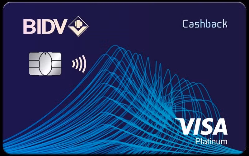 Thẻ Cashback sử dụng công nghệ "không chạm". Thẻ Cashback sử dụng công nghệ "không chạm".