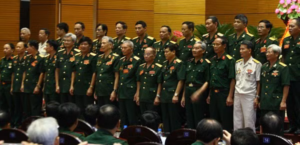 Lễ ra mắt Ban liên lạc Cựu chiến binh toàn quốc Mặt trận Vị Xuyên. Ảnh: VOV. Lễ ra mắt Ban liên lạc Cựu chiến binh toàn quốc Mặt trận Vị Xuyên. Ảnh: VOV.