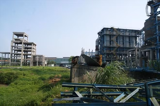 Dự án Gang thép Thái Nguyên bị đội vốn khủng tăng tới 1.299 tỷ đồng trong khi chi phí tài chính làm dự án tăng 1.042 tỷ đồng (Ảnh: Báo Xây dựng)