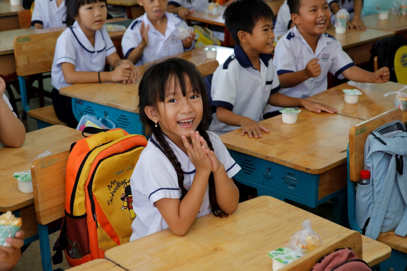 Các em học sinh trong một tiết học giao lưu thuộc khuôn khổ hoạt động “Ngày Thiện nguyện CapitaLand" Các em học sinh trong một tiết học giao lưu thuộc khuôn khổ hoạt động “Ngày Thiện nguyện CapitaLand"